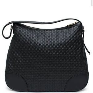 Gucci Bree Guccissima Leather Hobo Bag